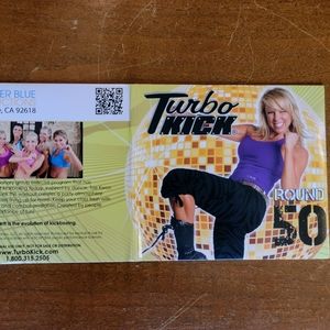 Round 50 Turbo Kick Instructor DVD & CD